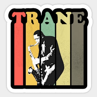 Retro Trane Sticker